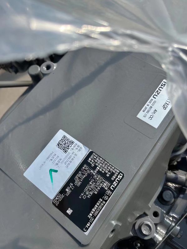 ISUZU6HK1 EFI Νέος κινητήρας Συγκρότημα Hitachi 330/360, Sany 365, 385 Μηχανή εξορυκτικού μηχανήματος