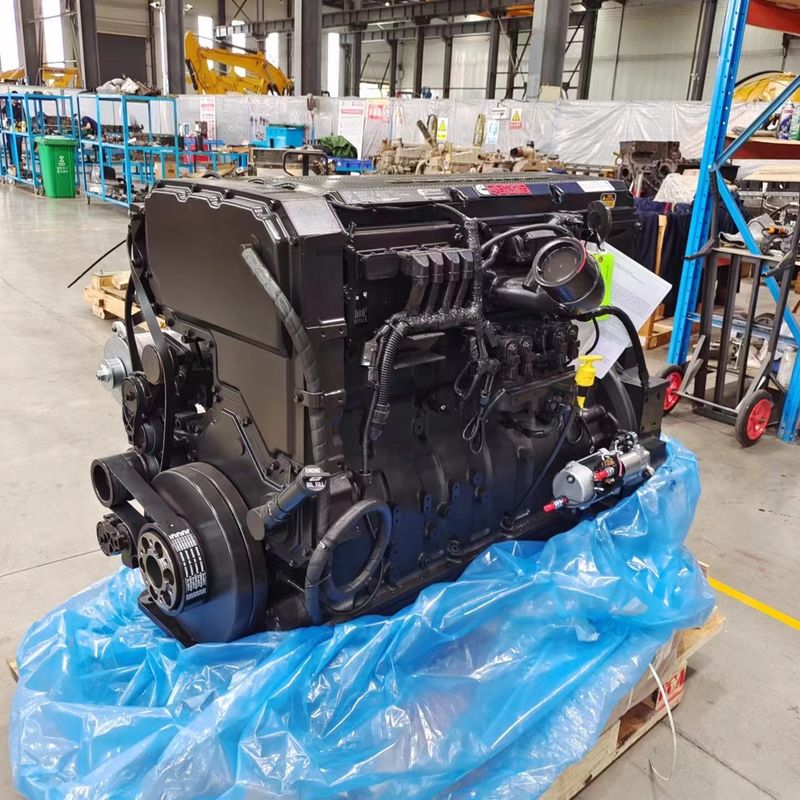 Cummins QSX15 ολοκαίνουργιος κινητήρας, Sany 485 Excavator, περιστρεφόμενη συναρμολόγηση κινητήρα Excavator