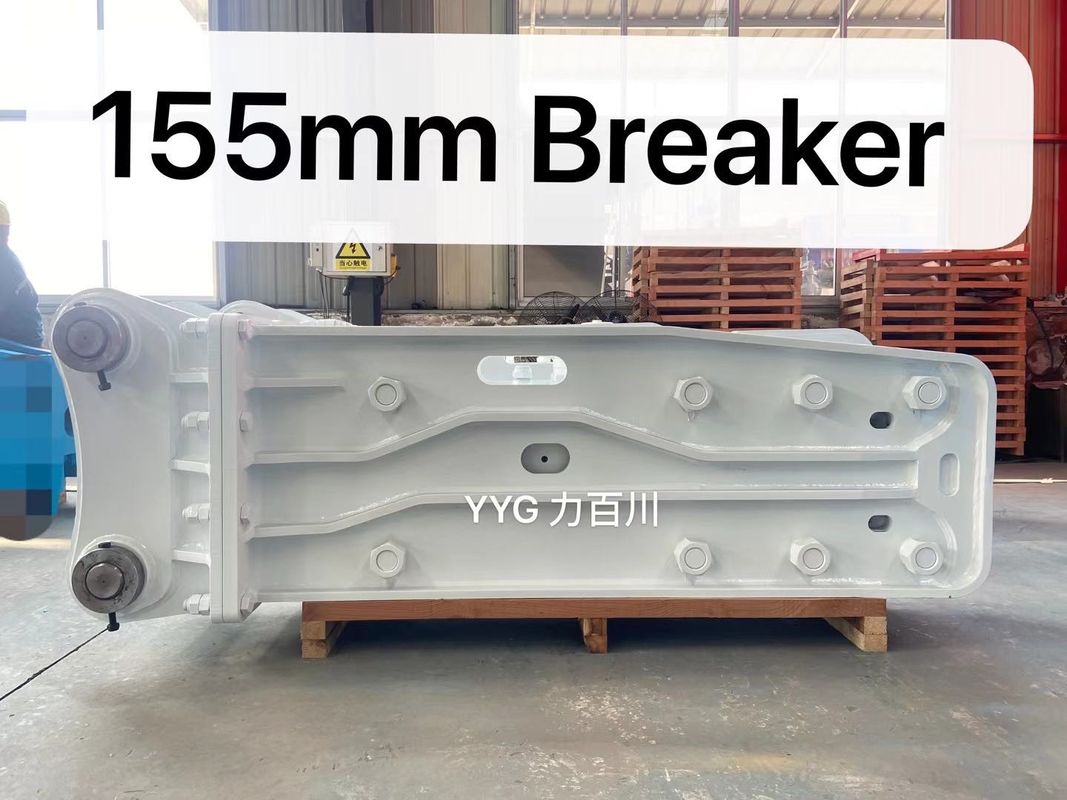 155 mm Υδραυλικό σφυρί σπαρακτήρα HB20G HB30G YYG Jack Hammer Top Type